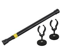 MUTUACTOR Aste magnetiche per porte in metallo, 1 aste magnetiche antiscivolo per porte in metallo da 13" a 26", senza foratura, aste regolabili universali a Y