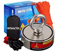 MUTUACTOR Magnete al neodimio Super Potente Combina 400KG Forza di trazione, Magnete Potente Con 20M Corda Robusta, Acquista Magnete Potente In Gioco Pesca Magnetica per la pesca magnetica e