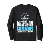 Mutuo Aiuto Significa mancante Cena Journeyman Lineman Lineman Maglia a Manica