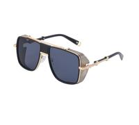 MUTYNE Occhiali da sole adatti sia per uomo che per donna, doppio ponte per esterni Steampunk Uv400 (C2)