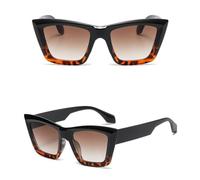 MUTYNE Occhiali da sole quadrati alla moda Occhiali da sole da donna di lusso con montatura grande Cat Eye Occhiali da sole classici da donna vintage, C04, Taglia unica