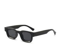 MUTYNE Occhiali da sole rettangolari piccoli Donna Uomo Occhiali da sole quadrati di lusso vintage Occhiali da sole concavi Camber femminili,1,Taglia unica
