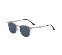 MUTYNE Occhiali da sole vintage da uomo, design con aste a molla, stile steampunk, protezione solare UV400 (C6)