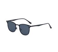 MUTYNE Occhiali da sole vintage da uomo, design con aste a molla, stile steampunk, protezione solare UV400 (C1)