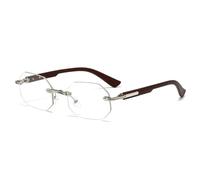 MUTYNE Occhiali da sole vintage ellittici da donna e da uomo, occhiali da sole poligonali ovali (8)