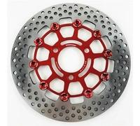 MUTYNE Rotore Disco Freno Disco Freno flottante Universale per Moto in Alluminio CNC a 3 Fori, 260 * 70 mm, per BWS e Moto WISP Freno a Disco rotori