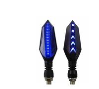 MUTYNE Segnali Indicatori Direzione 2 Pezzi Luce Di Direzione Universale Per Moto 12 V IPX-6 Luci Marcia Diurna Indicatore Flusso D'acqua Lampada Lampeggiante