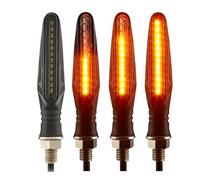 MUTYNE Segnali Indicatori Direzione Direzione Per Motocicletta 335SMD Indicatore Luce Lampeggiante Di Acqua Corrente Universale M10