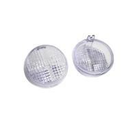 MUTYNE Segnali Indicatori Direzione Indicatori Di Direzione Per Motociclette Da 2,75" Con Lente Arancione Per Shadow Per Go&ldWing CTX, Copertura In Plastica Per