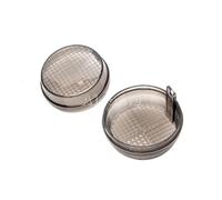 MUTYNE Segnali Indicatori Direzione Indicatori Di Direzione Per Motociclette Da 2,75" Con Lente Arancione Per Shadow Per Go&ldWing CTX, Copertura In Plastica Per