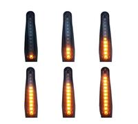 MUTYNE Segnali Indicatori Direzione Indicatori Di Direzione Universali Per Motociclette, Luci Coda, Lampeggiatori Ad Acqua Fluente, Lampeggianti Per