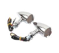 MUTYNE Segnali Indicatori Direzione Segnale Di Svolta Per Motocicletta, Luce Lampeggiante A Proiettile 12v Per Universale 2 Pezzi