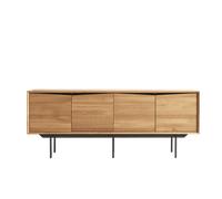 Muubs Wing Credenza 4 Ante Rovere Naturale/olio