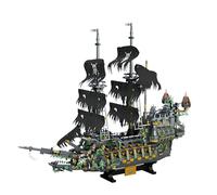 muuchuu Flying Dutchman - Set da costruzione per adulti con supporto, grande nave da pirata fantasma da costruire, oggetto da collezione per la casa e l'ufficio, per ragazzi dai 14 anni in su (2434