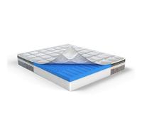 MUUN - Materasso 140x190 cm, Piazza e Mezza, in Memory Foam, Alto 25 cm, Mod. Zante, Sfoderabile e Ipoallergenico. Riposa al Meglio e Rinasci Ogni Giorno