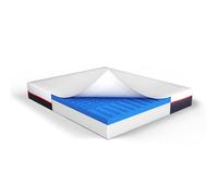 MUUN - Materasso 140x190cm, H23 cm, SFODERABILE, in Memory Foam, Modello ALBA, per Letto Una Piazza e Mezza, Facile da Pulire, Compatibile con Struttura e Contenitore