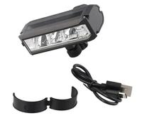 Muuookka Anteriore per Bicicletta, Luce per Bicicletta Ricaricabile Tramite USB, Torcia Ad Alta Potenza, Super e di Lunga Durata per Il Ciclismo