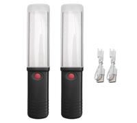 Muuookka Flasma di Emergenza LED LED ALTENZA da USB Ricaricabile con Lampada Portatile per Garage per Auto Leggera di Pannocchia