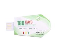 Muuookka Mini USB Data Logger di Temperatura con Capacità di Memoria di 60000 Punti Sensore di Temperatura Funzionalità di Registrazione Report PDF