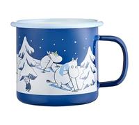 Muurla Moomin | Natale | Tazza smaltata | Notte stellata | 0,37 L