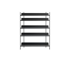 Muuto Compile Scaffalatura System 3 Nero