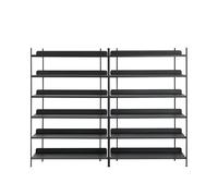 Muuto Compile Scaffale Sistema 8 Nero