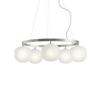 Muuto Rime Lampadario Alluminio Grigio