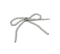 MUUYYI Fermaglio per capelli unico con perle fiocco nappe forcine per capelli fermagli per capelli alla moda copricapo carino accessorio per capelli copricapo