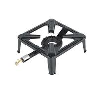 Muvip Cucina a Gas 1 Fuoco - Bruciatore in ghisa - Potenza 7KW - Regolazione gas chiave NEW