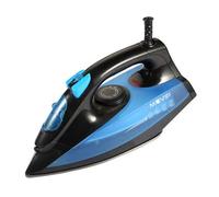 Muvip Ferro da Stiro con Vapore 1600W - piastra in Ceramica - Serbatoio 140ml - Controllo Temperatura - Cavo 18m