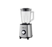 Muvip frullatore 1300W 1.5L - 2 Velocità - Corpo e Lame in Acciaio Inox - Funzione Tritaghiaccio - Blocco di Sicurezza