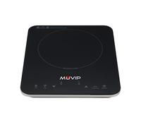 Muvip Piano Cottura a Induzione 2000W - 10 Livelli di Potenza - Timer - Controllo Contro il Surriscaldamento - Sicurezza Bambini NEW