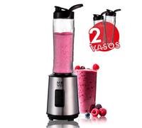 Muvip Smoothie Blender 300W Acciaio Inossidabile 2 Bicchieri 600ml - Vari Colori NEW