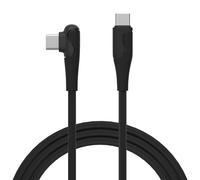 Muvit Cavo per cambio da USB-C a USB-C 3A/60W 1,2m Nero