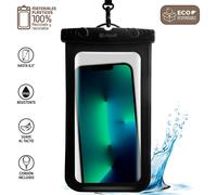 Muvit For Change Custodia Impermeabile Per Telefono Recycle-teck Ip68 Up To 6.5´´ Black
