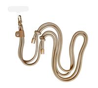 Muvit For Change Pendente Universale con Supporto Trasparente + Doppio Cordoncino Color Sabbia