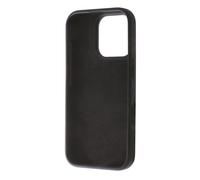 Muvit For Change Recycletek Custodia in silicone liquido compatibile con Apple iPhone 16 Pro Nero