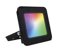 muvit iO Faretto proiettore Wireless Mesh RGB+CCT, 1600LM 30000h, 20W, picco per terra compatibile con assistenti vocali
