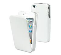 Muvit iPhone4G Snow Clip Case custodia per cellulare Bianco