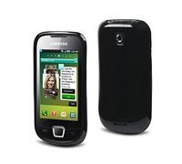 Muvit Minigel Case Samsung I5800/I5801 Apollo custodia per cellulare Nero