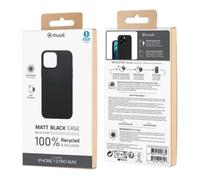 Custodia Muvit for Change Recycletek nera per iPhone 13 Pro Max
