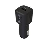 Muvit per il caricabatterie da auto Change 1 Usb 2.4A 12W Nero - Nouvo