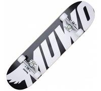 MUWO Street Skateboard 31 x 8 pollici - Tavola completa per principianti in robusto legno e alluminio, adatta per bambini, adolescenti e adulti con diversi motivi (Big Basic)