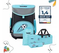 MUWO "Lil Leo" Bambini Cartella Set 5 pezzi. blu Taglia:taglia unica
