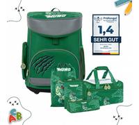 MUWO "Lil Rex" Bambini Cartella Set 5 pz. verde Taglia:taglia unica