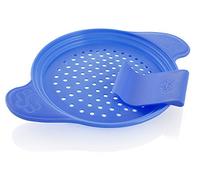 Muxel's Spätzlewunder - Tavoletta/colino per Spätzle con Raschietto + Ricette, Colore: Blu