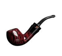 MUXIANG Pipa di tabacco briar fatta a mano con Beautiful Art Design MA20120A1C8M