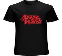 MUXIAOQI April Wine Men's T Shirt Unisex Tee Casual Graphic Tops Black M