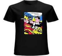 MUXIAOQI Archer Pop Danger Zone Men's T Shirt Unisex Tee Graphic Short Sleeve Tops Black 3XL