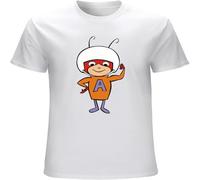 MUXIAOQI Atom Ant The Secret Squirrel Show Men's T Shirt Unisex Casual Graphic Tops White 3XL
